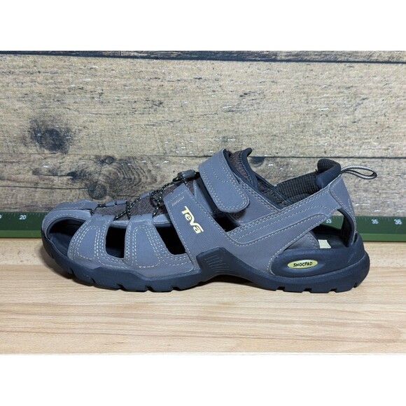??☔️TEVA Men\'s Forebay Turkish Coffee Sandals 1001116 Sz 10 Shoes EXCELLENT!!! main image 5